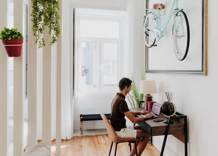 Bicycle Luxury House, Parking, Downtown Near Metro Lejlighed